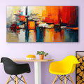 Colorful Abstract Wall Art II by Tailored Canvases