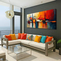 Colorful Abstract Wall Art II by Tailored Canvases