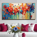 Colorful Petals Wall Art by Tailored Canvases