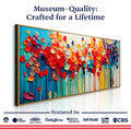Colorful Petals Wall Art by Tailored Canvases