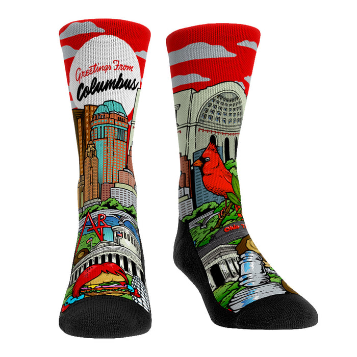 Greetings From Columbus by Rock 'Em Socks