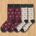 Combed Cotton Funky Casual Knee Socks - Assorted Styles by DailySale