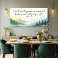 Come To Me - Matthew 11:28 Faith Sign by Tailored Canvases