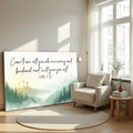 Come To Me - Matthew 11:28 Faith Sign by Tailored Canvases