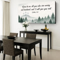 Come To Me - Matthew 11:28 Faith Sign II by Tailored Canvases