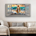 Come Walk With Me Faith Sign IV by Tailored Canvases