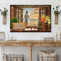 Come Walk With Me Jesus Faith Sign by Tailored Canvases