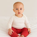 comfy pant | cherry red by Finn + Emma