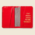 Compact Bifold with RFID Protection - Fire Red by CASUPO