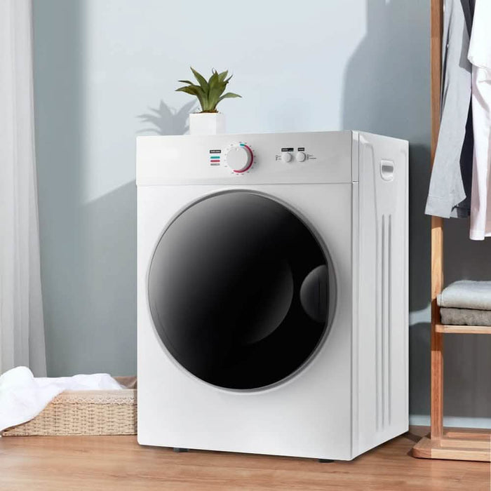 Compact Electric Clothes Dryer with Stainless Steel Tub by DailySale
