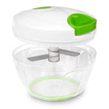 Compact & Powerful Hand Held Vegetable and Fruit Chopper and Slicer by DailySale