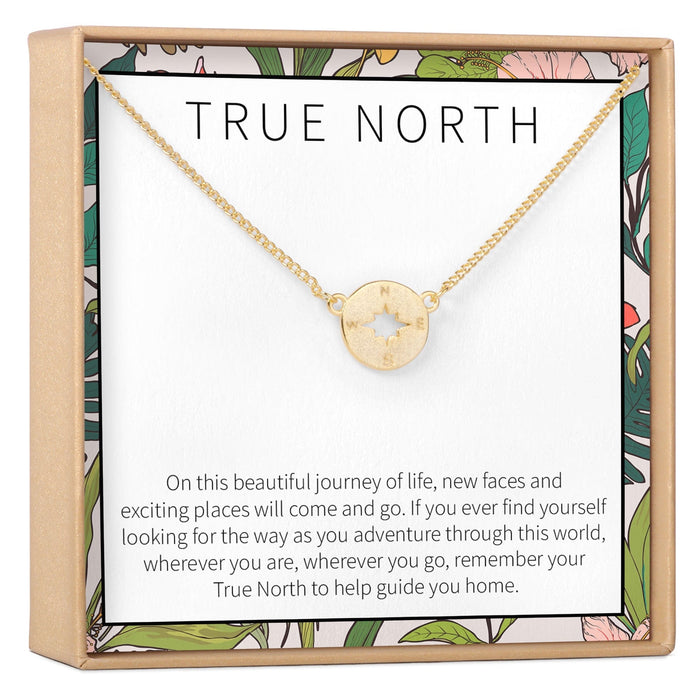 Compass Pendant Necklace by Dear Ava