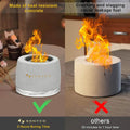 Concrete Tabletop Fire Pit by DailySale