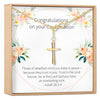 Confirmation Cross Necklace