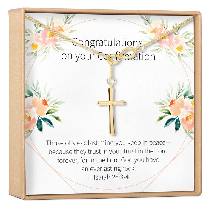 Confirmation Cross Necklace by Dear Ava