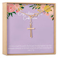 Confirmation Cross Necklace by Dear Ava
