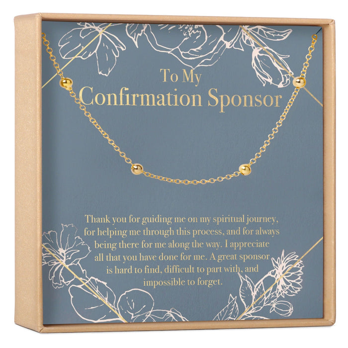 Confirmation Sponsor Bracelet by Dear Ava