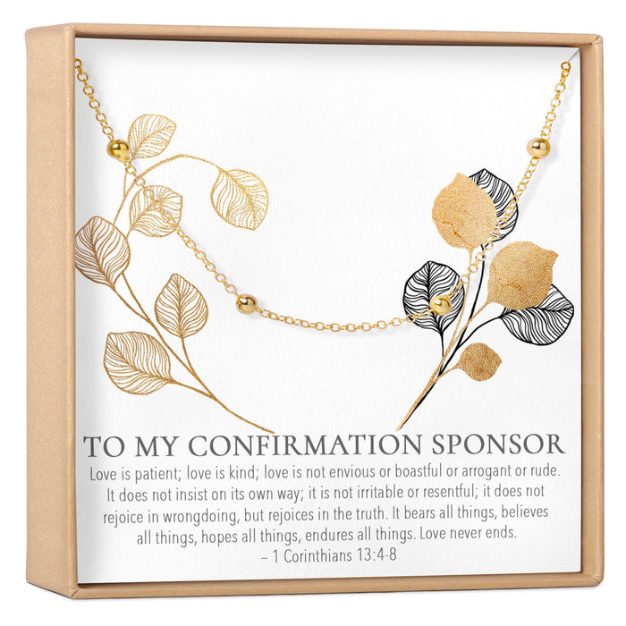 Confirmation Sponsor Bracelet by Dear Ava