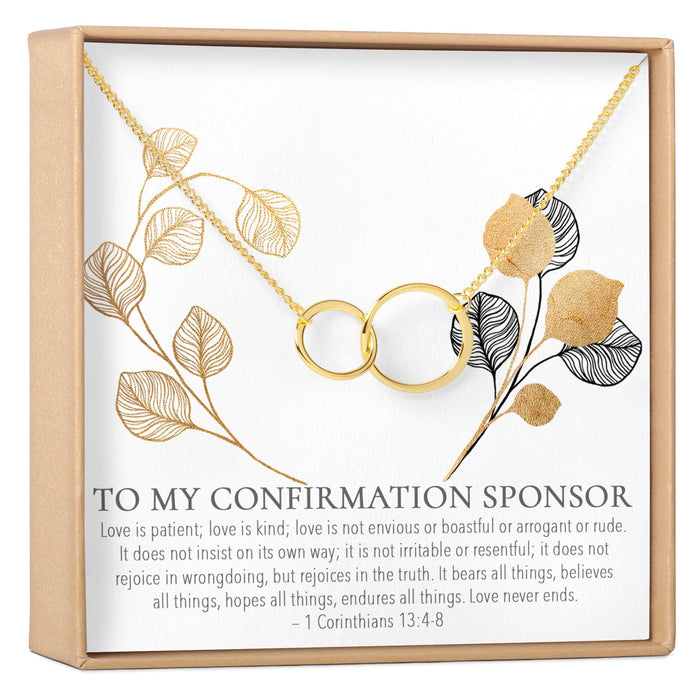 Confirmation Sponsor Necklace by Dear Ava