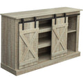Console Table TV Cabinet with Locker by DailySale