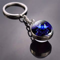 Constellation Double Side Cabochon Glass Ball Keychain by DailySale