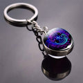 Constellation Double Side Cabochon Glass Ball Keychain by DailySale