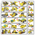 Construction Truck Building Blocks City Building Bricks Set by DailySale
