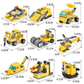 Construction Truck Building Blocks City Building Bricks Set by DailySale