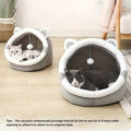 Contemporary Polyester Fiber Cat Bed by DailySale