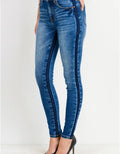 Contrast Wash Ankle Skinny by Boutique 23