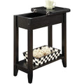 Convenience Concepts American Heritage Flip Top End Table by DailySale