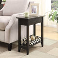 Convenience Concepts American Heritage Flip Top End Table by DailySale