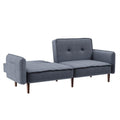 Convertible Futon Sofa Bed with 2 Pillows by DailySale