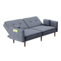 Convertible Futon Sofa Bed with 2 Pillows by DailySale