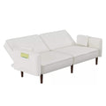 Convertible Futon Sofa Bed with 2 Pillows by DailySale