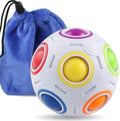 Coogam Rainbow Puzzle Ball with Pouch Color-Matching Puzzle Game by DailySale