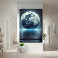 Cool Moonlight Glow Wall Art by Tailored Canvases