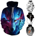 Cool Print Autumn Winter Hoodie by DailySale