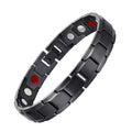 Copper Alloy Magnetic Healthy Care Stone Therapeutic Energy Healing Bracelet by DailySale