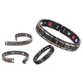 Copper Alloy Magnetic Healthy Care Stone Therapeutic Energy Healing Bracelet by DailySale