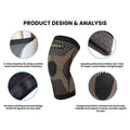 Copper Breathable Recovery Knee Support Brace Sleeve by DailySale