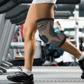 Copper Breathable Recovery Knee Support Brace Sleeve by DailySale