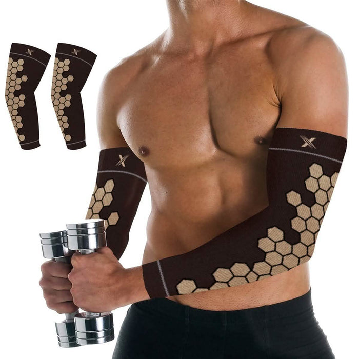 Copper Infused Arm Compression Elbow Support Sleeves by DailySale
