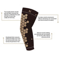 Copper Infused Arm Compression Elbow Support Sleeves by DailySale
