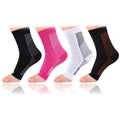 Copper-Infused Plantar Fasciitis Compression Foot Sleeves by DailySale