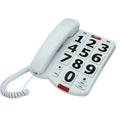Corded Landline Telephone with Big Buttons for Seniors Home Phone by DailySale