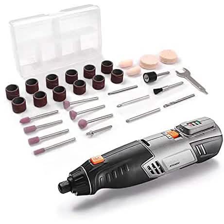 Cordless Rotary Tool 4V Power Portable Size with Versatile Accessories by DailySale