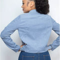 Corduroy Zipper Moto Jacket by DailySale