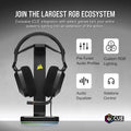 Corsair HS80 RGB USB Premium Gaming Headset (Refurbished) by DailySale
