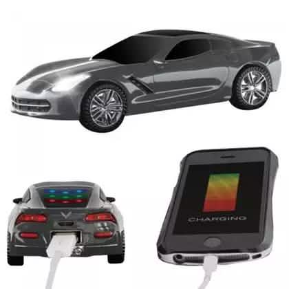 Corvette 5200/6000mAh USB Rechargeable Car Power Bank with Flashlight by DailySale